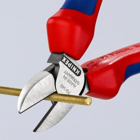 KNIPEX SZCZYPCE TNĄCE BOCZNE 140MM, POWLEKANE KNIPEX SZCZYPCE TNĄCE BOCZNE 140MM, POWLEKANE