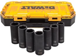 DEWALT ZESTAW NASADEK UDAROWYCH DŁUGICH 1/2' 7 SZTUK