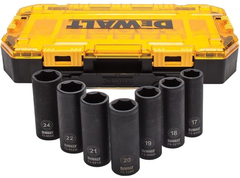 DEWALT ZESTAW NASADEK UDAROWYCH DŁUGICH 1/2' 7 SZTUK DEWALT ZESTAW NASADEK UDAROWYCH DŁUGICH 1/2' 7 SZTUK