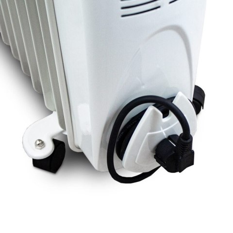 Bituxx BITUXX Elektryczny grzejnik olejowy 2500 W 11 żeber biały Bituxx BITUXX Elektryczny grzejnik olejowy 2500 W 11 żeber biały