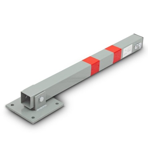 Bituxx Blokada parkingowa składana słupek parkingowy stalowy 65 cm zestaw 2 sztuki Bituxx Blokada parkingowa składana słupek parkingowy stalowy 65 cm zestaw 2 sztuki