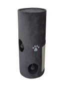 Bituxx Drapak/Tuba/ Wieża dla Kota 100cm Siwy
