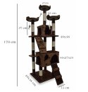 E-hurtownia Drapak drzewko legowisko domek dla kota 170