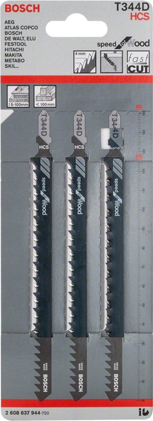 BOSCH BRZESZCZOT DO WYRZYNARKI T344D 3SZT. BOSCH BRZESZCZOT DO WYRZYNARKI T344D 3SZT.