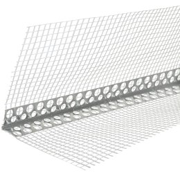 BUDMAT NAROŻNIK ALUMINIOWY Z SIATKĄ 70*70 - 250CM