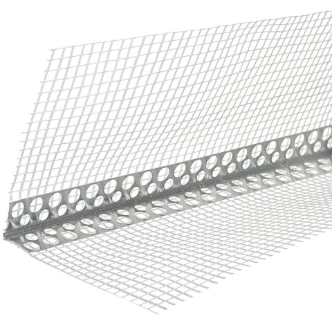BUDMAT NAROŻNIK ALUMINIOWY Z SIATKĄ 70*70 - 250CM BUDMAT NAROŻNIK ALUMINIOWY Z SIATKĄ 70*70 - 250CM