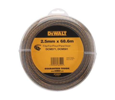 DEWALT ŻYŁKA 2.5MM*68.6M DEWALT ŻYŁKA 2.5MM*68.6M