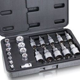 Bituxx KLUCZE NASADOWE TORX 30 SZTUK