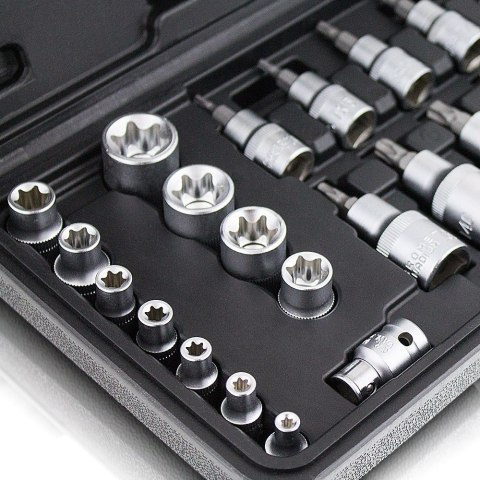 Bituxx KLUCZE NASADOWE TORX 30 SZTUK Bituxx KLUCZE NASADOWE TORX 30 SZTUK