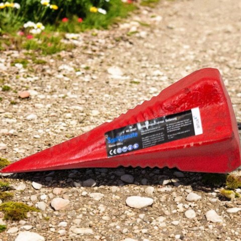 Bituxx Klin do Rozłupywania Drewna 1,8 kg Skuteczny i Wytrzymały Idealny Do Pni Bituxx Klin do Rozłupywania Drewna 1,8 kg Skuteczny i Wytrzymały Idealny Do Pni