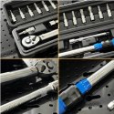 E-hurtownia Klucz dynamometryczny rowerowy 2-24 Nm 1/4" zestaw nasadek 15 elementów