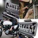 E-hurtownia Klucz dynamometryczny rowerowy 2-24 Nm 1/4" zestaw nasadek 15 elementów