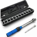 E-hurtownia Klucz dynamometryczny rowerowy 2-24 Nm 1/4" zestaw nasadek 15 elementów