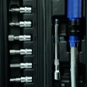 E-hurtownia Klucz dynamometryczny rowerowy 2-24 Nm 1/4" zestaw nasadek 15 elementów