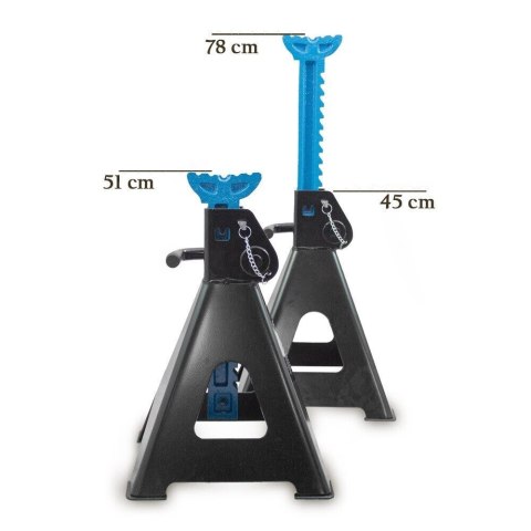 E-hurtownia Koby艂ki Samochodowe 12T 2 Sztuki z Regulacj膮 Wysoko艣ci 51-78 cm Warsztatowe E-hurtownia Koby艂ki Samochodowe 12T 2 Sztuki z Regulacj膮 Wysoko艣ci 51-78 cm Warsztatowe