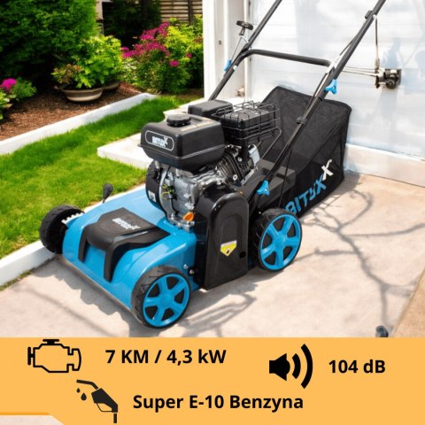 Bituxx Kultywator Wertykulator Benzynowy 38cm 4,3kW Bituxx Kultywator Wertykulator Benzynowy 38cm 4,3kW