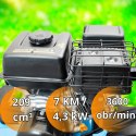Bituxx Kultywator Wertykulator Benzynowy 38cm 4,3kW