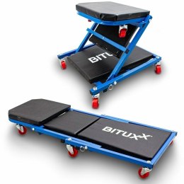 Bituxx LEŻANKA WARSZTATOWA BITUXX 2W1 MOBILNY STOŁEK