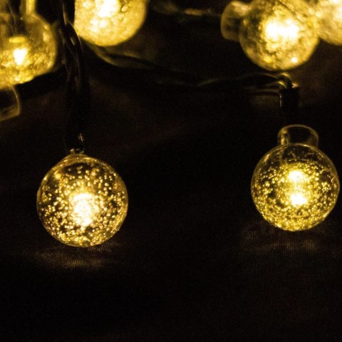 Bituxx Łańcuch Solarny 10m 60x LED Ciepłe Światło Wodoodporne IP65 Girlanda Bituxx Bituxx Łańcuch Solarny 10m 60x LED Ciepłe Światło Wodoodporne IP65 Girlanda Bituxx