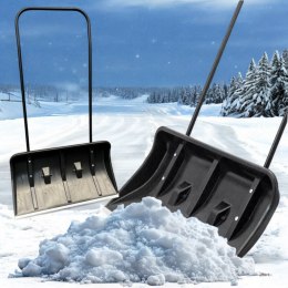 Bituxx Łopata Śnieżna Bituxx z Kołami 80cm PVC Aluminiowa Krawędź Ergonomiczna
