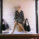 Bituxx Manekin Damski Siedzący 133CM Sklepowy Do Odzieży Bielizny Butiku 133 cm