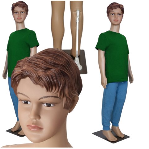 Bituxx Manekin Dziecięcy Wystawowy Chłopczyk 110CM Sklep Odzieżowy Ekspozycja Bituxx Manekin Dziecięcy Wystawowy Chłopczyk 110CM Sklep Odzieżowy Ekspozycja