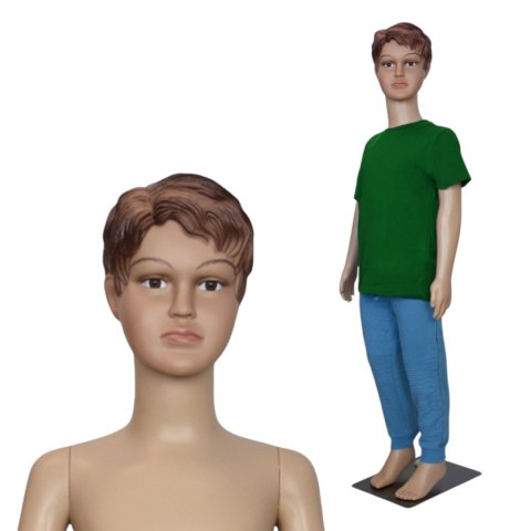 Bituxx Manekin Dziecięcy Wystawowy Chłopczyk 110CM Sklep Odzieżowy Ekspozycja Bituxx Manekin Dziecięcy Wystawowy Chłopczyk 110CM Sklep Odzieżowy Ekspozycja