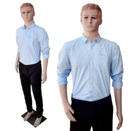 Bituxx Manekin Wystawowy Męski Pełnopostaciowy 187CM Sklepowy Stalowa Podstawa