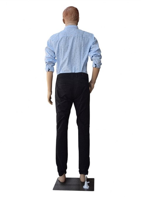 Bituxx Manekin Wystawowy Męski Pełnopostaciowy 187CM Sklepowy Stalowa Podstawa Bituxx Manekin Wystawowy Męski Pełnopostaciowy 187CM Sklepowy Stalowa Podstawa