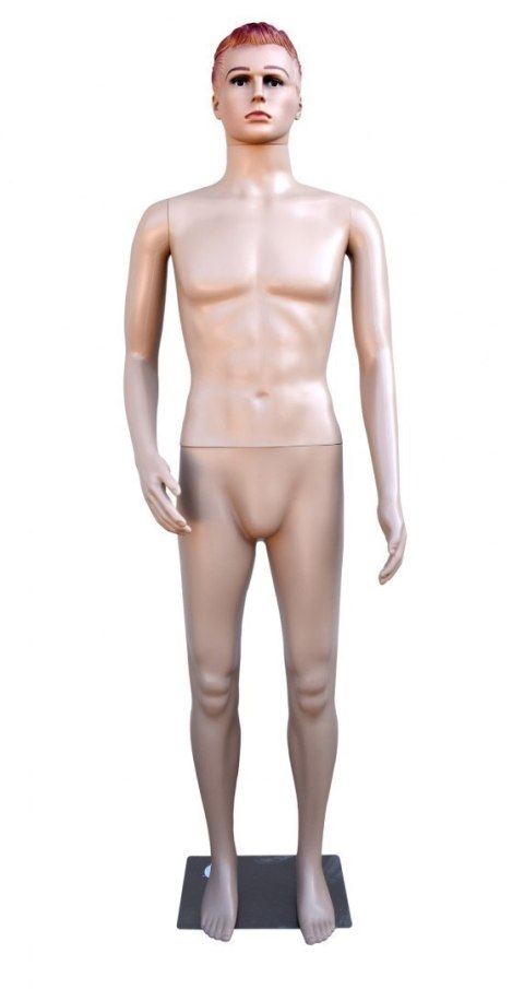 Bituxx Manekin Wystawowy Męski Pełnopostaciowy 187CM Sklepowy Stalowa Podstawa Bituxx Manekin Wystawowy Męski Pełnopostaciowy 187CM Sklepowy Stalowa Podstawa