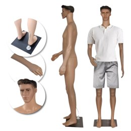E-hurtownia Manekin męski 190 cm pełnopostaciowy realistyczny lekki demontowalny