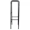 BITUXX® Metalowy Regał na 3 Skrzynki z Napojami Stabilny Organizer 116x50x34 cm