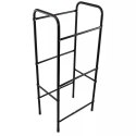 BITUXX® Metalowy Regał na 3 Skrzynki z Napojami Stabilny Organizer 116x50x34 cm