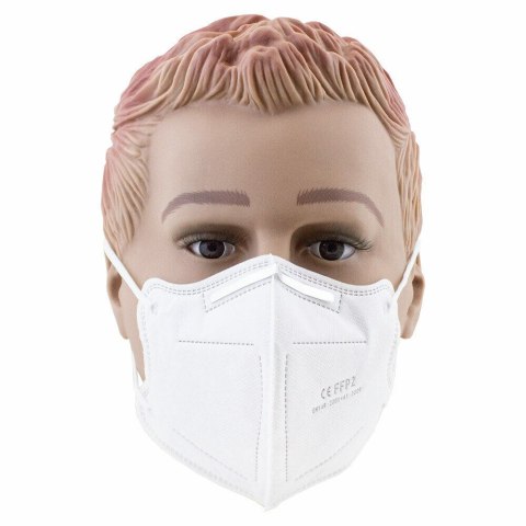 Bituxx Maska Maseczka Ochronna FFP2 KN95 Certyfikat Norma CE 10 sztuk Bituxx Maska Maseczka Ochronna FFP2 KN95 Certyfikat Norma CE 10 sztuk