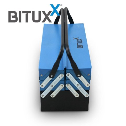 Bituxx Metalowa Stalowa Walizka Narzędziowa 51x24x24cm Trwała i Funkcjonalna Bituxx Metalowa Stalowa Walizka Narzędziowa 51x24x24cm Trwała i Funkcjonalna