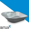 Bituxx Misa do Taczki 100L Stal Ocynkowana Koryto Zamienne Części Ogrodowe