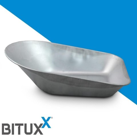 Bituxx Misa do Taczki 100L Stal Ocynkowana Koryto Zamienne Części Ogrodowe Bituxx Misa do Taczki 100L Stal Ocynkowana Koryto Zamienne Części Ogrodowe