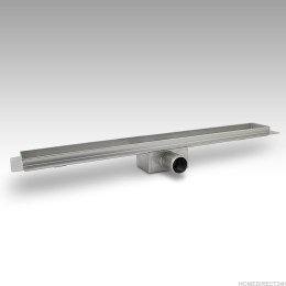 Bituxx ODPŁYW LINIOWY Bogen Z SYFONEM 110cm STAL NIERDZEWNA