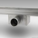 Bituxx ODPŁYW LINIOWY Bogen Z SYFONEM 110cm STAL NIERDZEWNA