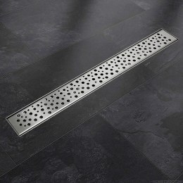 Bituxx Odpływ Liniowy 150cm Tropfen Stal Nierdzewna Syfon Kratka Osadnik