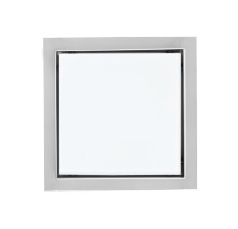 Bituxx Odpływ kwadratowy Biały Ściek wodny 20x20cm Bituxx Odpływ kwadratowy Biały Ściek wodny 20x20cm