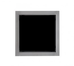 Bituxx Odpływ kwadratowy Czarny Ściek wodny 20x20cm