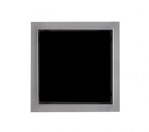 Bituxx Odpływ kwadratowy Czarny Ściek wodny 20x20cm Bituxx Odpływ kwadratowy Czarny Ściek wodny 20x20cm