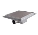 Bituxx Odpływ kwadratowy Minimalistyczny Ściek wodny 25x25