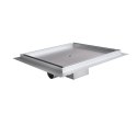 Bituxx Odpływ kwadratowy Minimalistyczny Ściek wodny 30x30