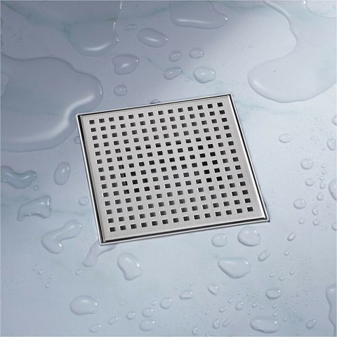 Bituxx Odpływ kwadratowy Ściek wodny prysznicowy 20x20cm Bituxx Odpływ kwadratowy Ściek wodny prysznicowy 20x20cm