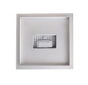 Bituxx Odpływ kwadratowy Ściek wodny prysznicowy 20x20cm