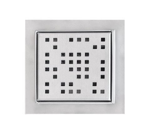 Bituxx Odpływ kwadratowy krata ściekowa prysznicowa 12x12 Bituxx Odpływ kwadratowy krata ściekowa prysznicowa 12x12