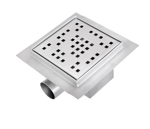 Bituxx Odpływ kwadratowy krata ściekowa prysznicowa 12x12 Bituxx Odpływ kwadratowy krata ściekowa prysznicowa 12x12