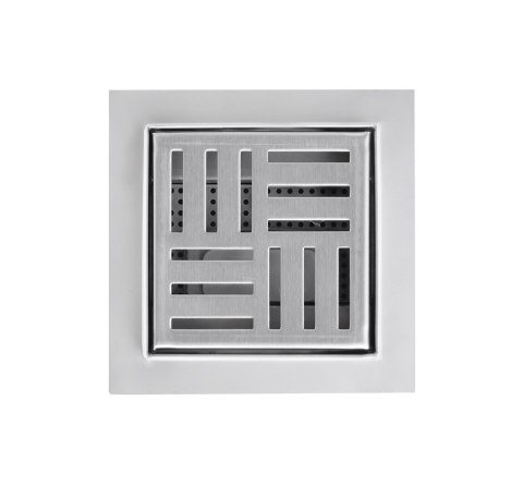 Bituxx Odpływ kwadratowy krata ściekowa prysznicowa 12x12 Bituxx Odpływ kwadratowy krata ściekowa prysznicowa 12x12